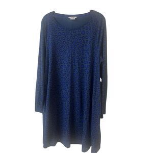 Boden tunic dress animal print US sz 14R